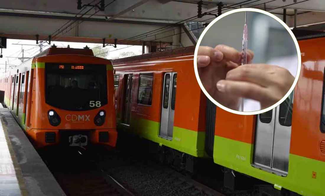 Pinchazos en transporte público de CDMX serán castigados hasta con 7 años de cárcel