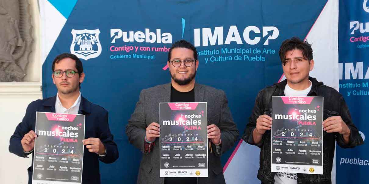 Presentan en Puebla Noches Musicales, 24 conciertos durante 8 meses