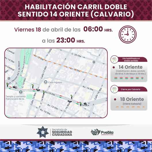 Procesión de Viernes Santo en Puebla, una de las más grandes de América Latina