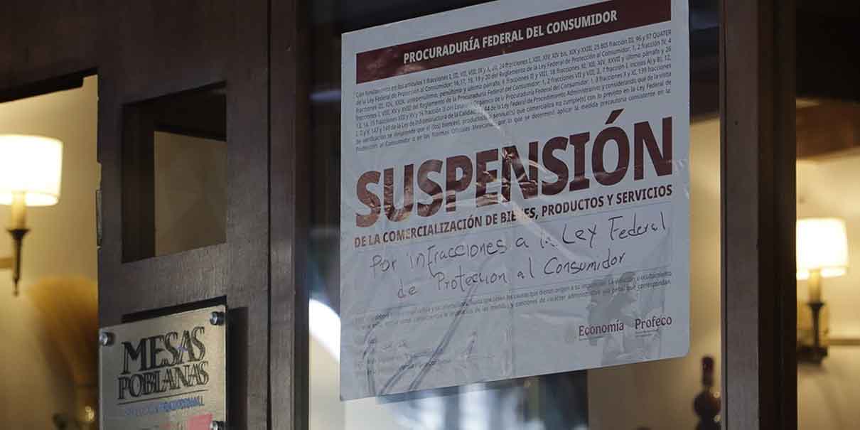 Clausura de restaurantes