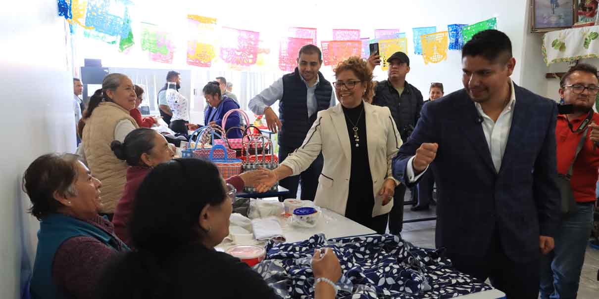 Programa del DIF Cuautlancingo fomenta inclusión y economía para adultos mayores