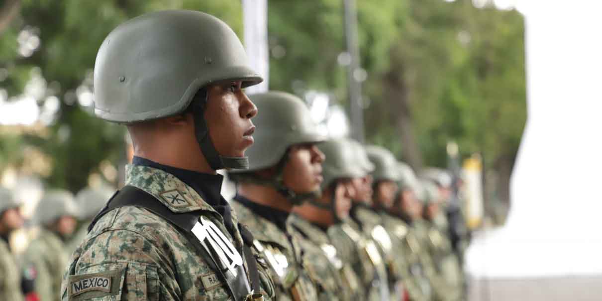 Puebla reconoció el trabajo de las fuerzas armadas para garantizar seguridad en el país