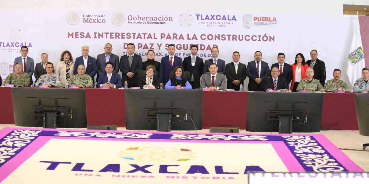 Puebla y Tlaxcala firman convenio para la construcción de paz y seguridad