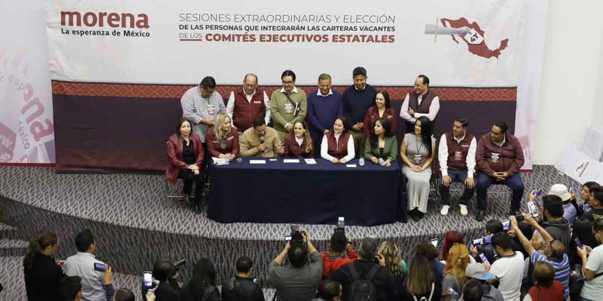 Ratifican en unidad a Olga Lucía Romero Garci-Crespo como dirigente del Comité Ejecutivo Estatal de Morena