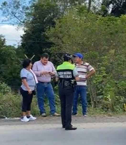 Regidor de Venustiano Carranza arrolló a motociclista en Tihuatlán