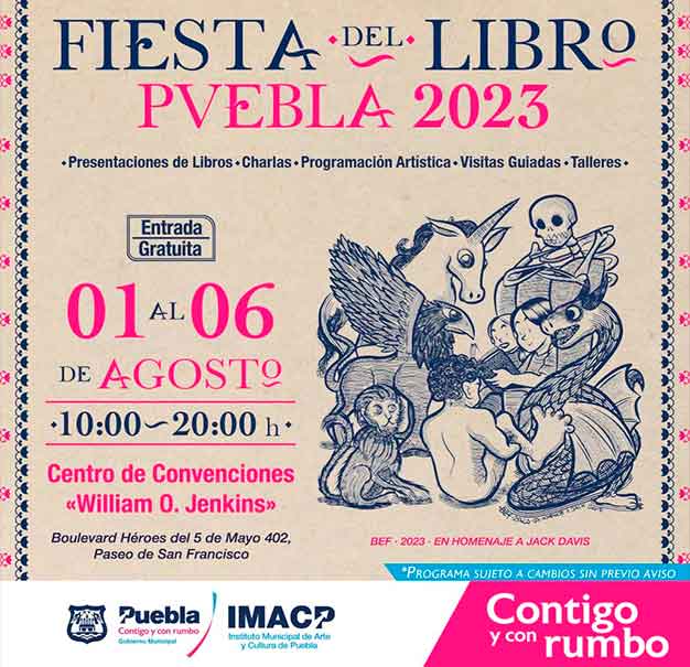 Regresa la "Fiesta del Libro" a Puebla capital