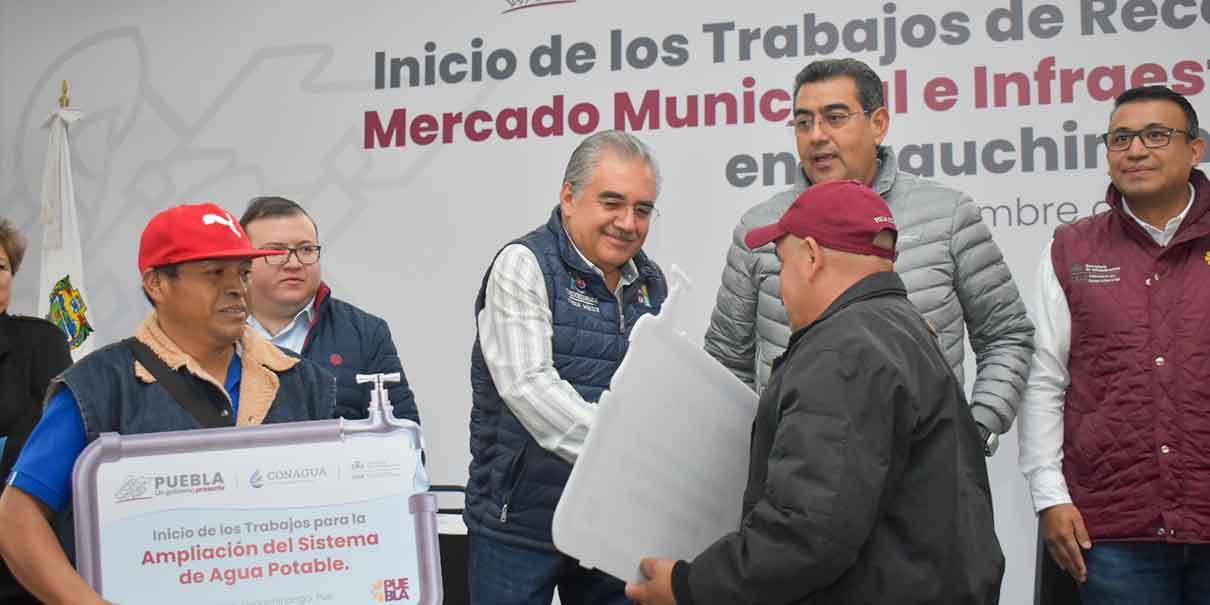 Rogelio López recibió el respaldo estatal para mantener la transformación de Huauchinango