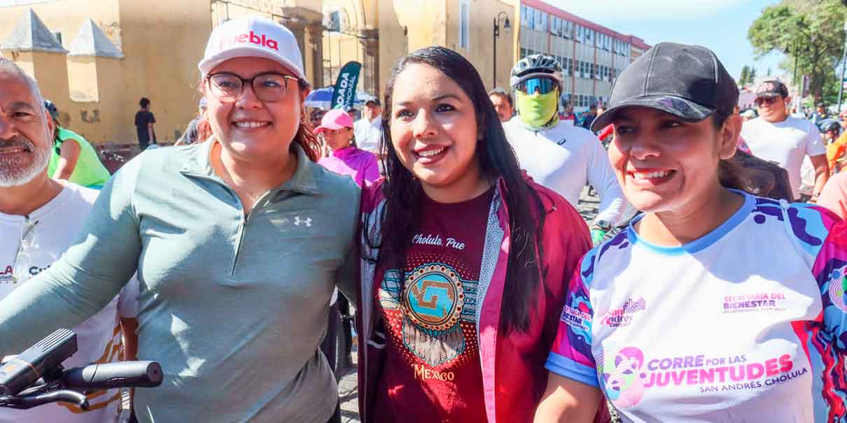 Cholulas unidas por el deporte