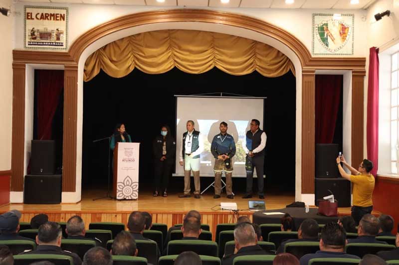 Atlixco refuerza seguridad con capacitación policial de la FGR