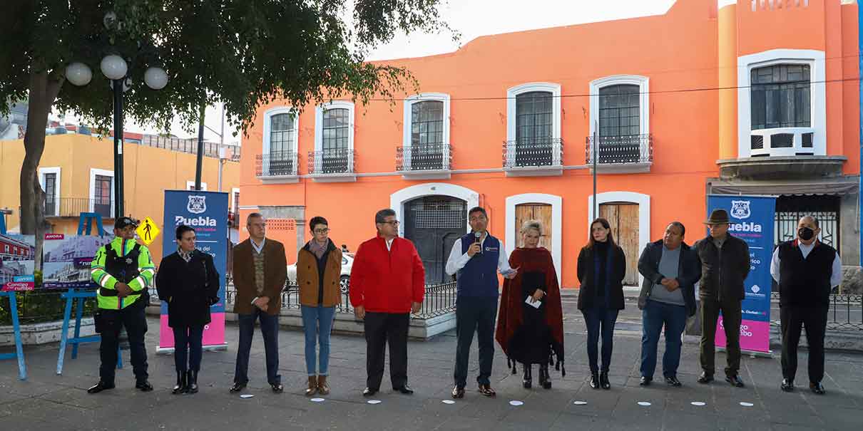 Se han aplicado 5 mdp en mejoramiento urbano del centro y barrios históricos de Puebla