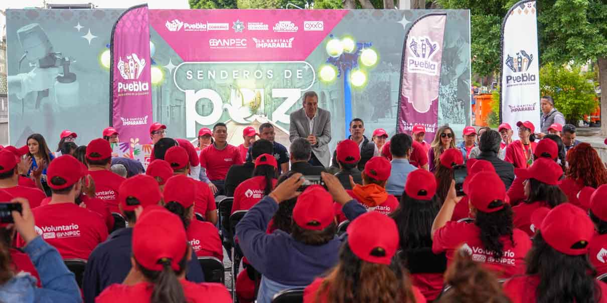 Senderos de Paz, Puebla capital cuenta con más espacios seguros
