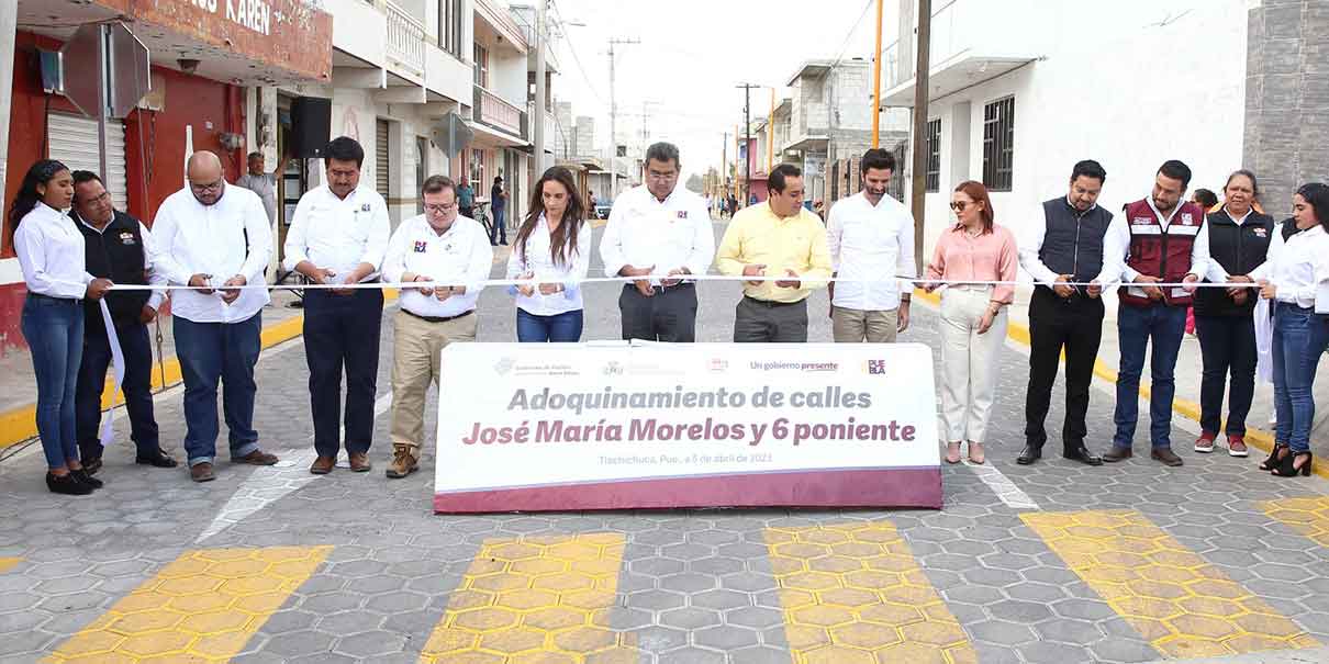 Con obras y programas sociales se eleva la calidad de vida en municipios de Puebla