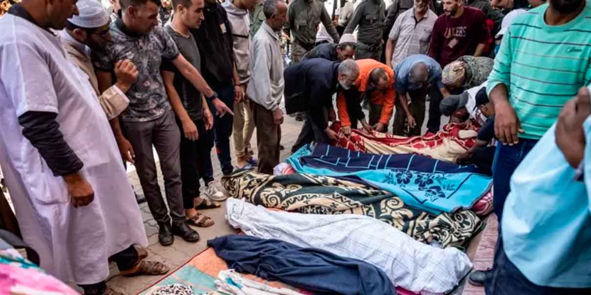 TERREMOTO sacude a Marruecos suman más de MIL MUERT0S