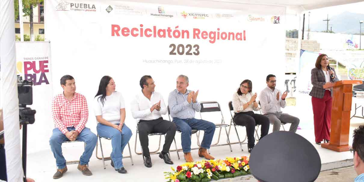 Terminó el Reciclatón Regional en Huauchinango, un impulso a la cultura de reciclaje