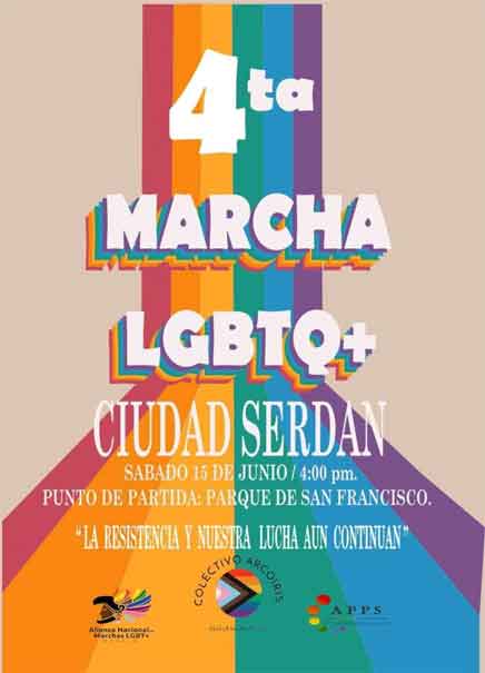 Todo listo para la marcha del orgullo gay en Tehuacán