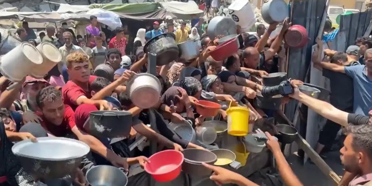 Trump presiona a Israel para permitir ayuda alimentaria en Gaza