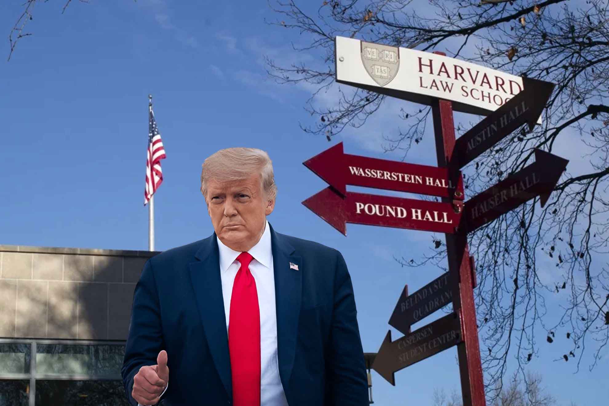 Trump cierra las puertas de Harvard a estudiantes extranjeros