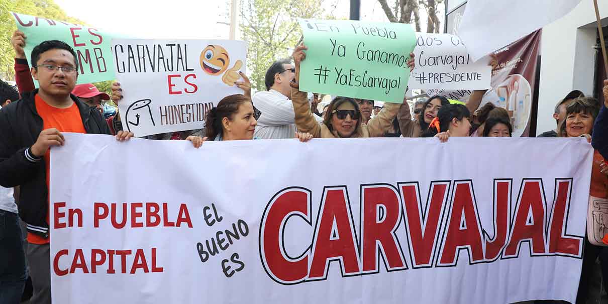 Un verdadero luchador morenista debe ser el candidato a edil de Puebla: Alejandro Carvajal