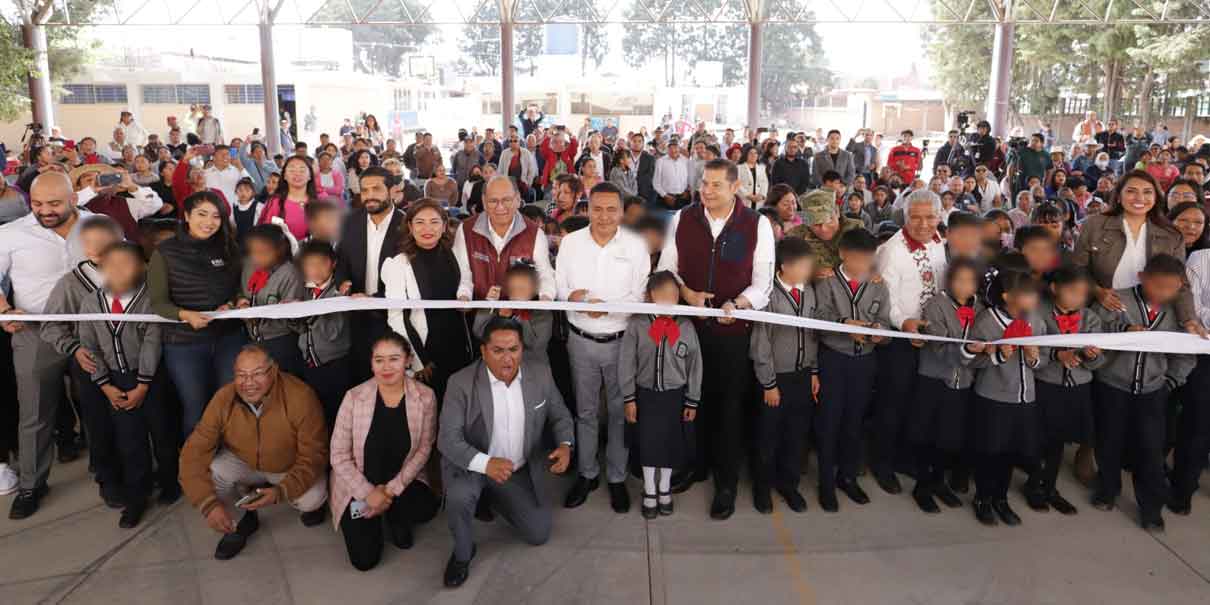 Armenta impulsa dignificación de los espacios educativos