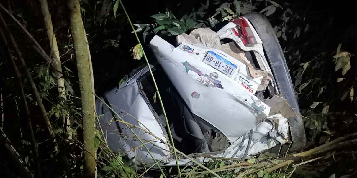 Hombre pierde la vida al caer en barranco en Naupan