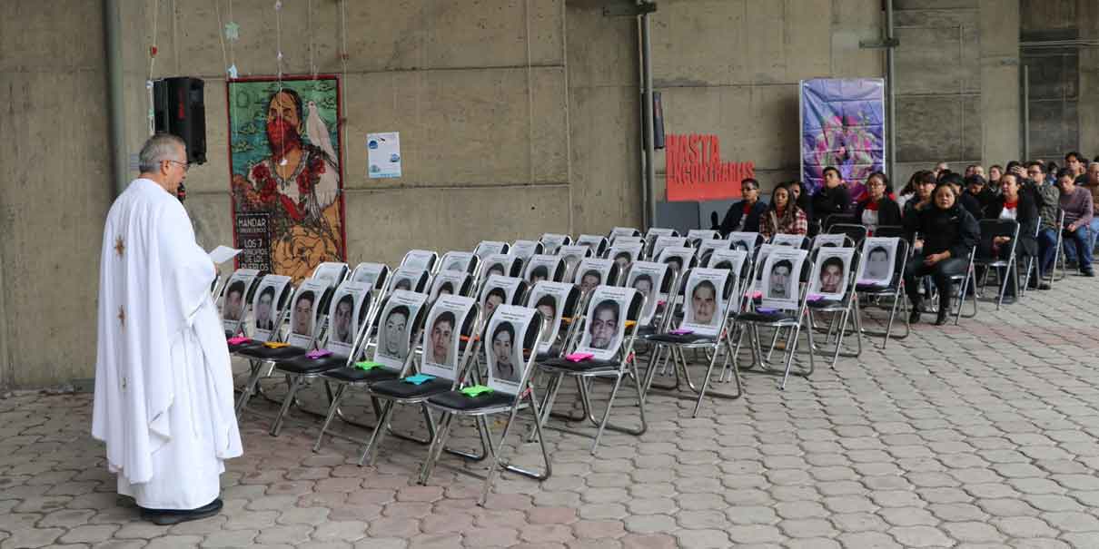 Verdad y justicia, la exigencia de la Ibero Puebla para 43 normalistas de Ayotzinapa