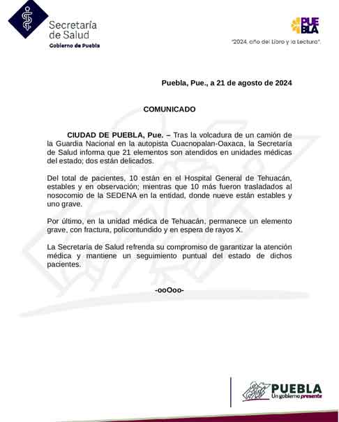 Vuelca camión de la Guardia Nacional; un elemento murió