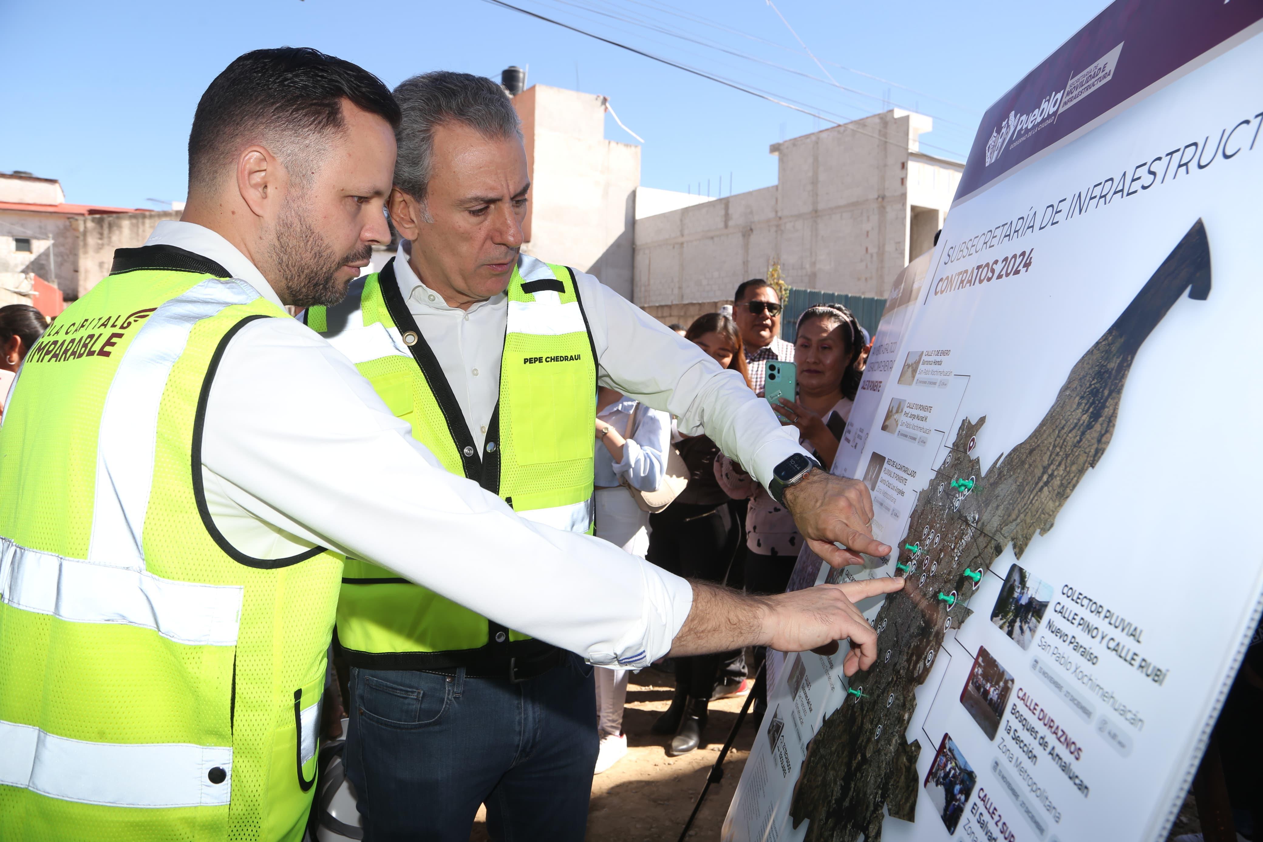 obras en Puebla