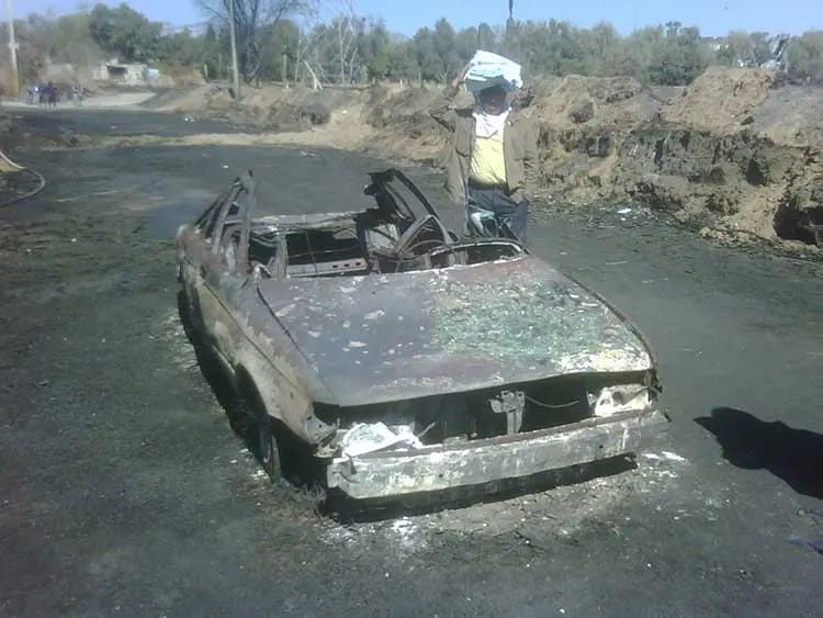 Explosión de Texmelucan