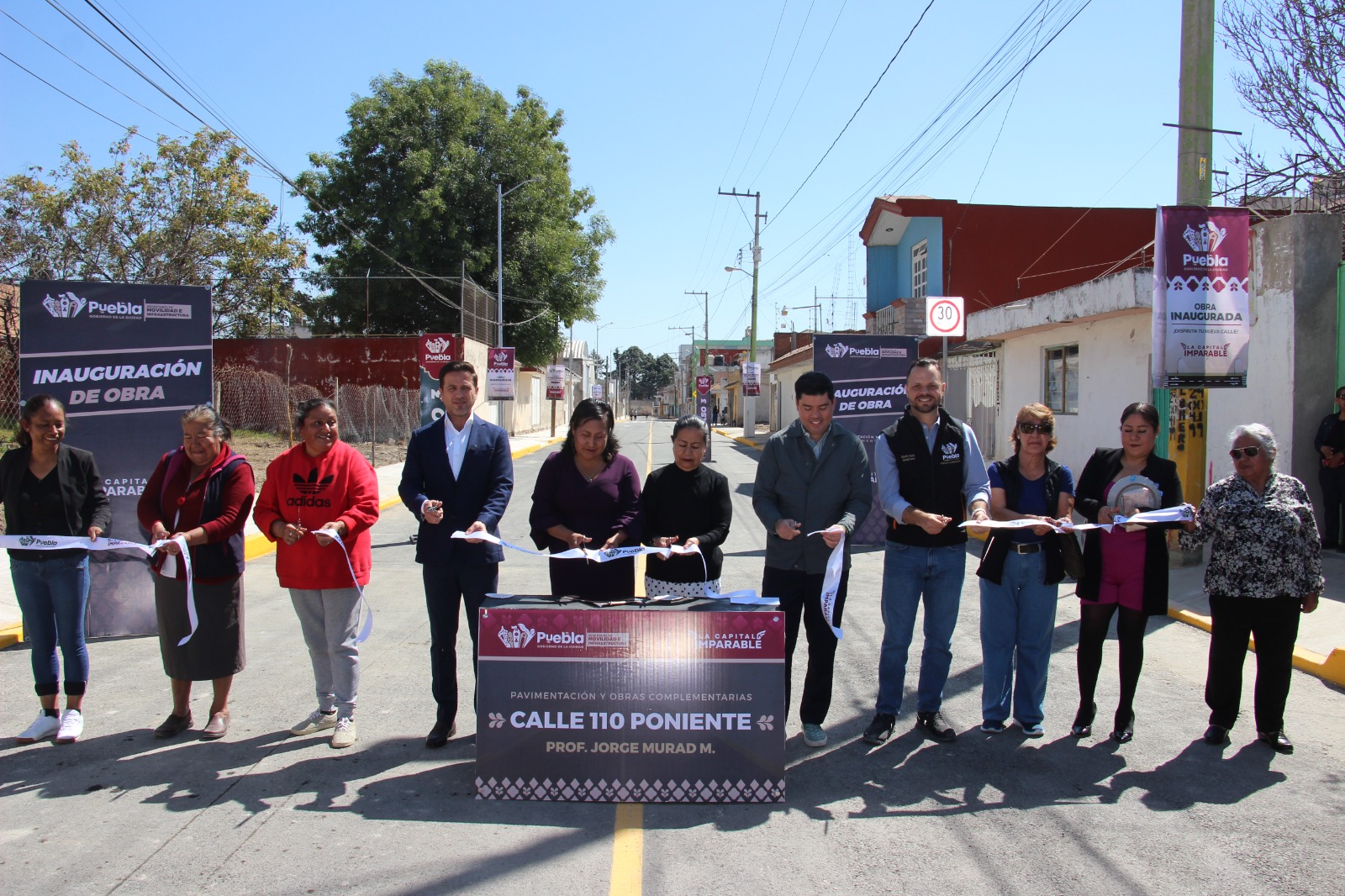 Pavimentación en Xochimehuacan