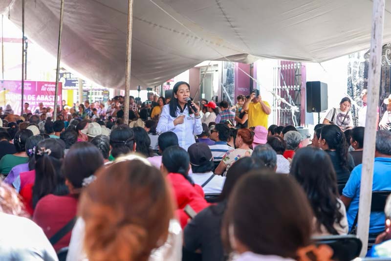 Ariadna Ayala afirmó que Atlixco supervisa precios y recursos públicos para garantizar ahorro y transparencia en sus programas sociales