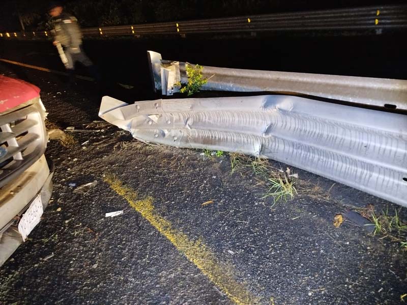 Choque en carretera estatal 101 deja tres personas heridas en Venustiano Carranza