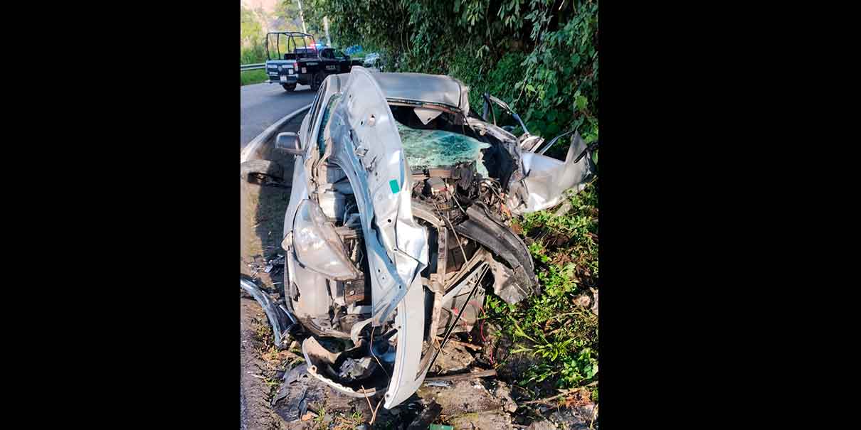 Accidente en Pachuca-Tuxpan