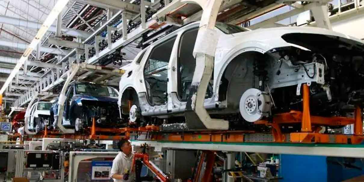 Actividad industrial en Puebla