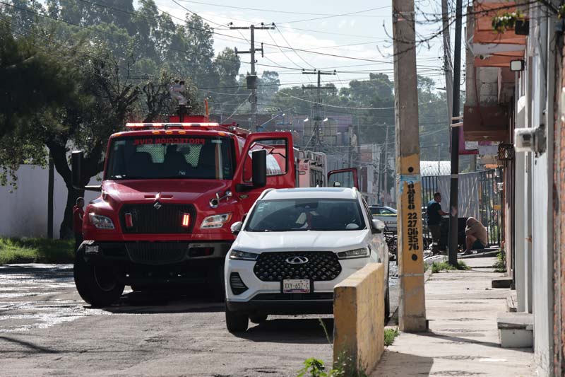 Adulto mayor murió calcinado en Amalucan; quedó atrapado en el inmueble