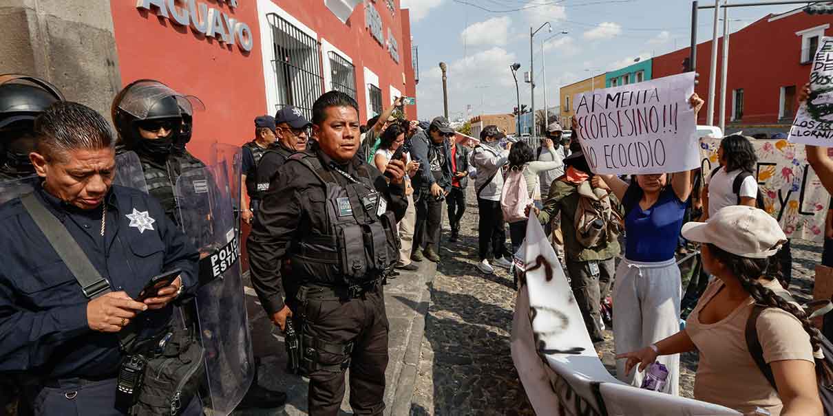 Protesta por Cablebús