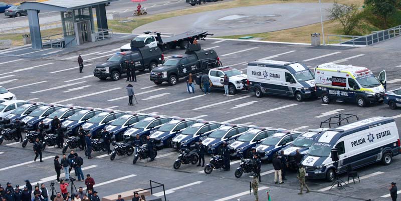 Armenta refuerza la seguridad en Puebla: más patrullas y helicópteros contra la corrupción