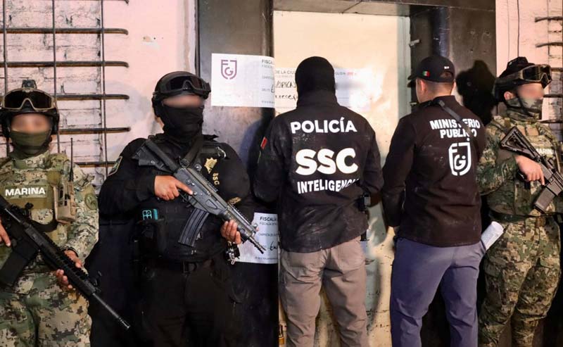Aseguran 150 toneladas de autopartes robadas en falso hotel de la Cuauhtémoc