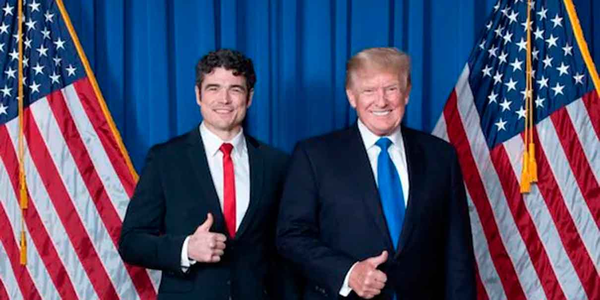 Donald Trump y Joe Kent