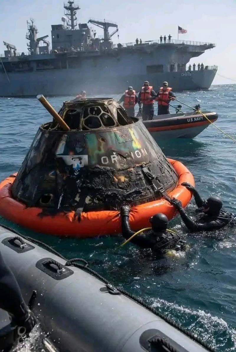 así sobrevivió Artemis II a su regreso a la Tierra