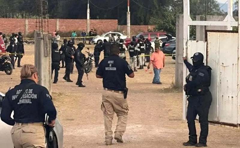 Ataque armado en campo de futbol de Salamanca deja 11 muertos