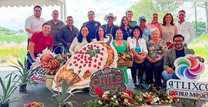 Atlixco fortalece su atractivo turístico con la Ruta del Chile en Nogada 2026