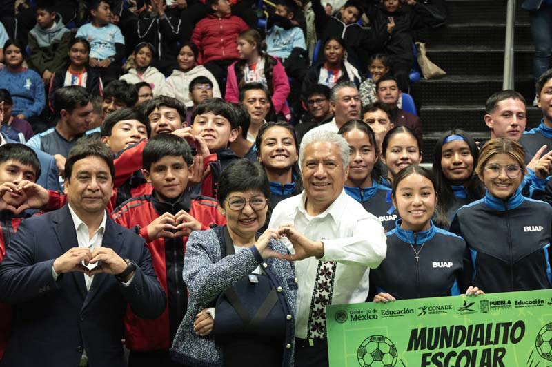 BUAP da inicio al Mundialito Escolar 2026: un espacio para deporte y recreación