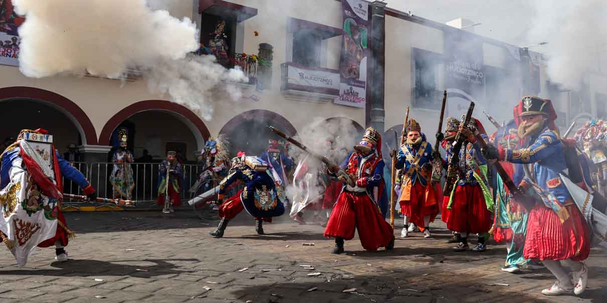 Desecharon la Ley Seca durante el carnaval de Huejotzingo