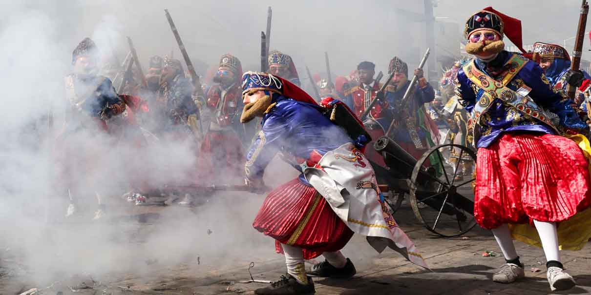 Desecharon la Ley Seca durante el carnaval de Huejotzingo