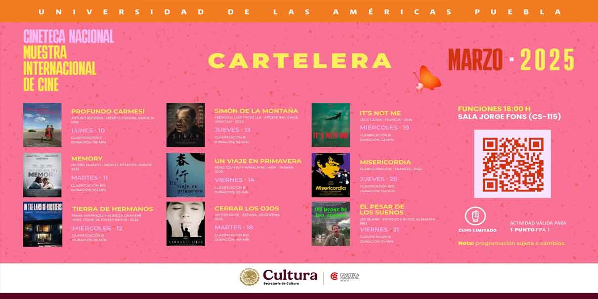 La Cineteca Nacional presenta su 76° Muestra de Cine Internacional