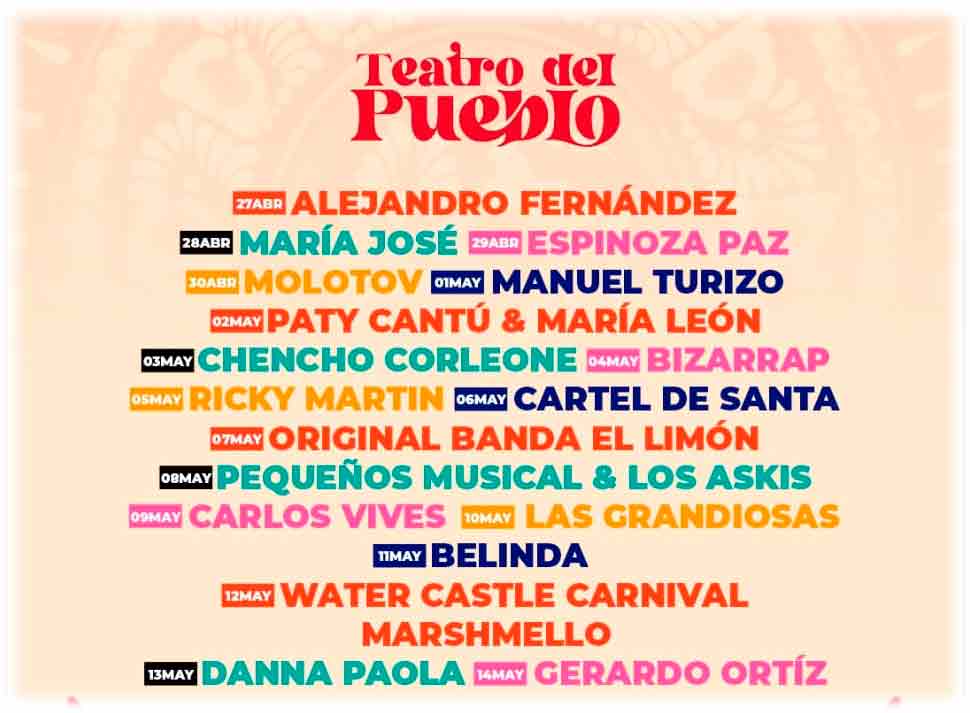 El Teatro del Pueblo de la Feria de Puebla 2023
