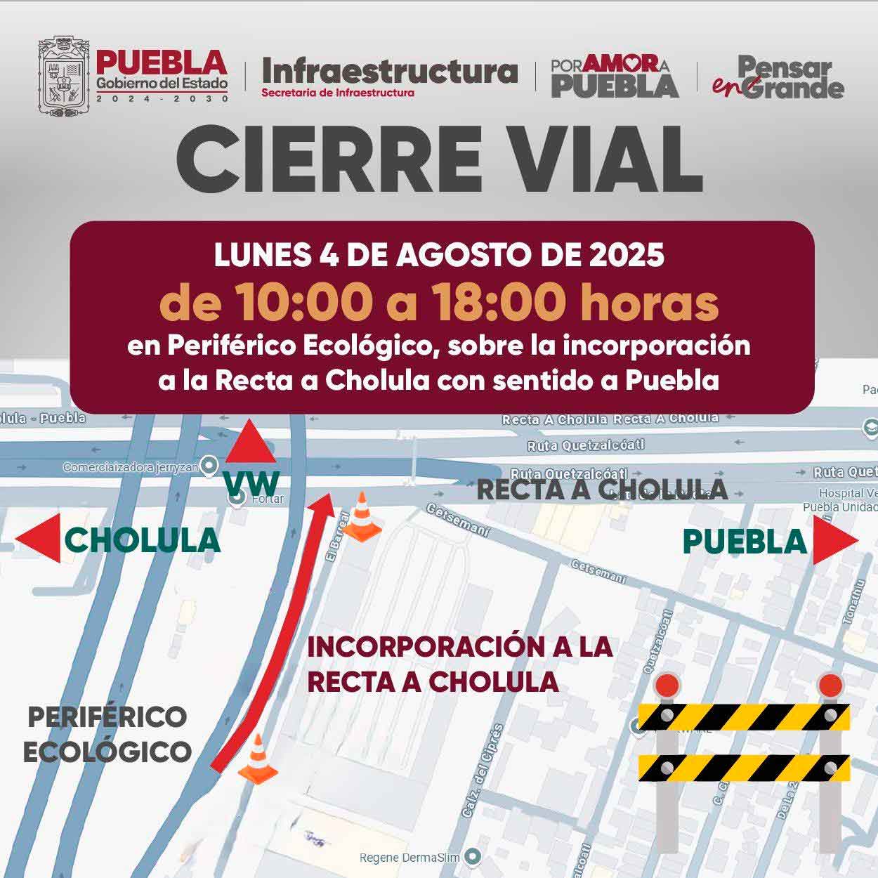 Cierre vial