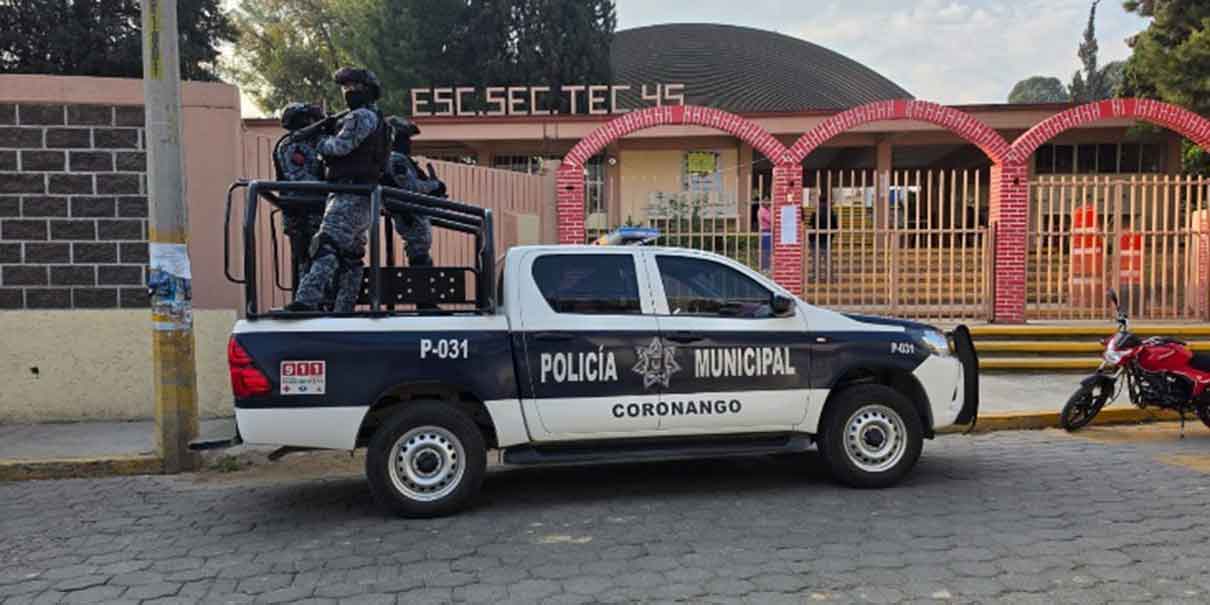 Desalojo escolar