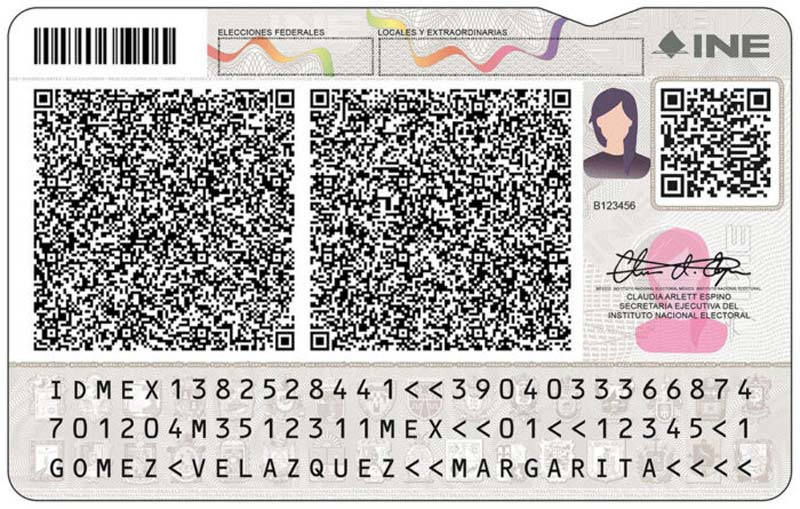 Credencial del INE con 25 medidas de seguridad: así será el nuevo modelo