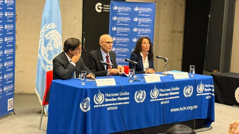 Crisis de desapariciones en México es grave y dolorosa, dice Volker Türk
